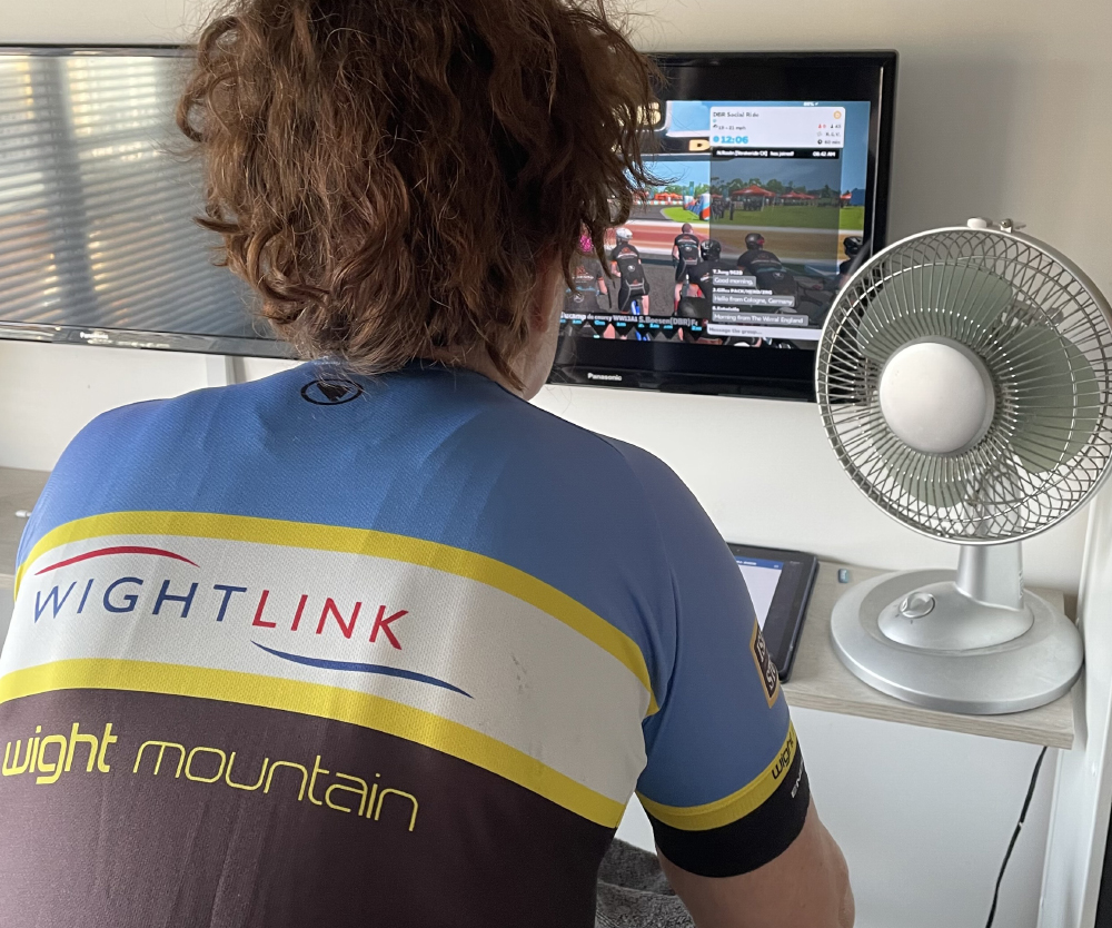 JERRY AND JULIE TAKE TO THE SADDLE FOR LATEST E-RACING EVENT