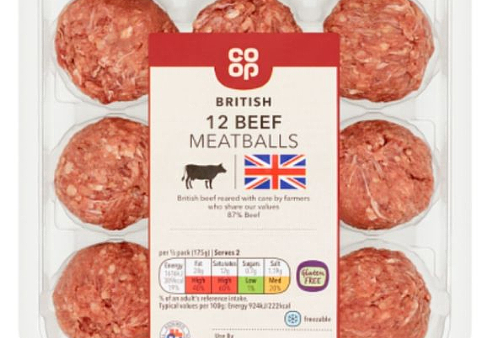 CO-OP ISSUES ANOTHER RECALL THIS TIME FOR MEATBALLS WITH ADDED PLASTIC