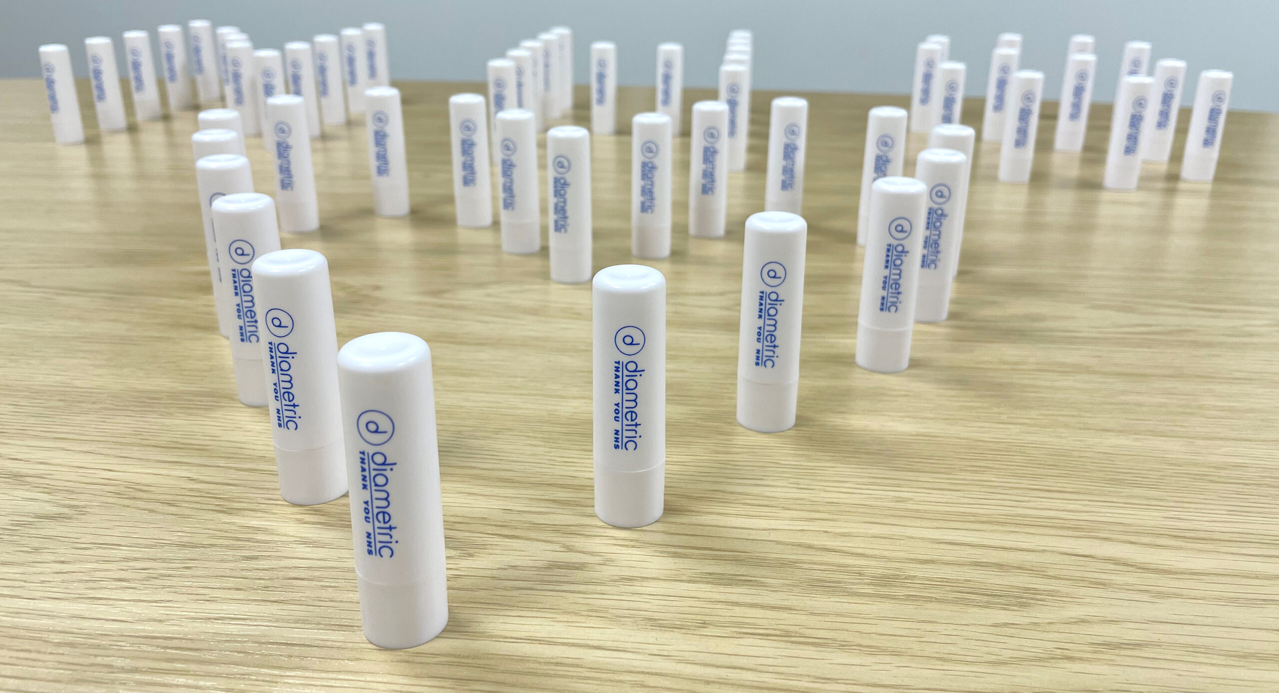 OVER 4,000 LIP BALMS DONATED BY LOCAL FIRM DIAMETRIC