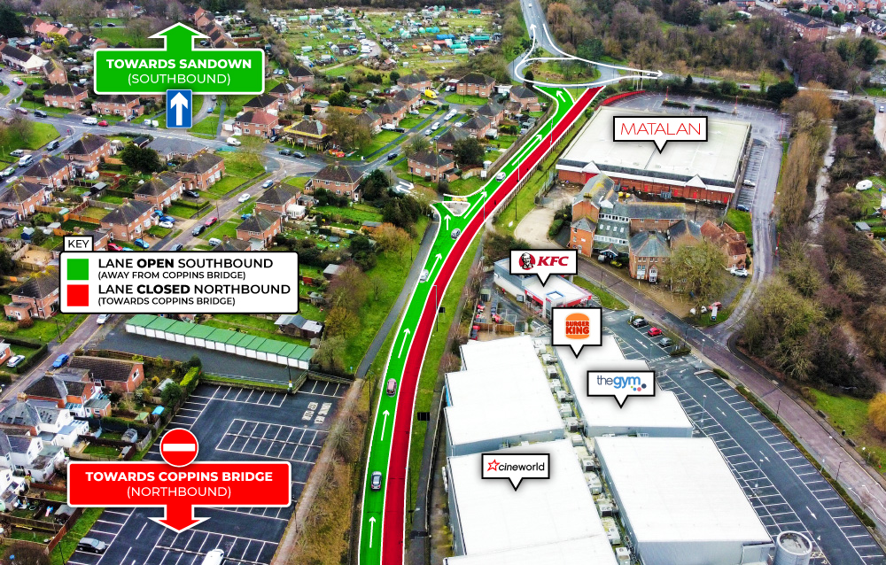 ST GEORGE’S WAY ROAD IMPROVEMENT SCHEME TO BEGIN NEXT WEEK