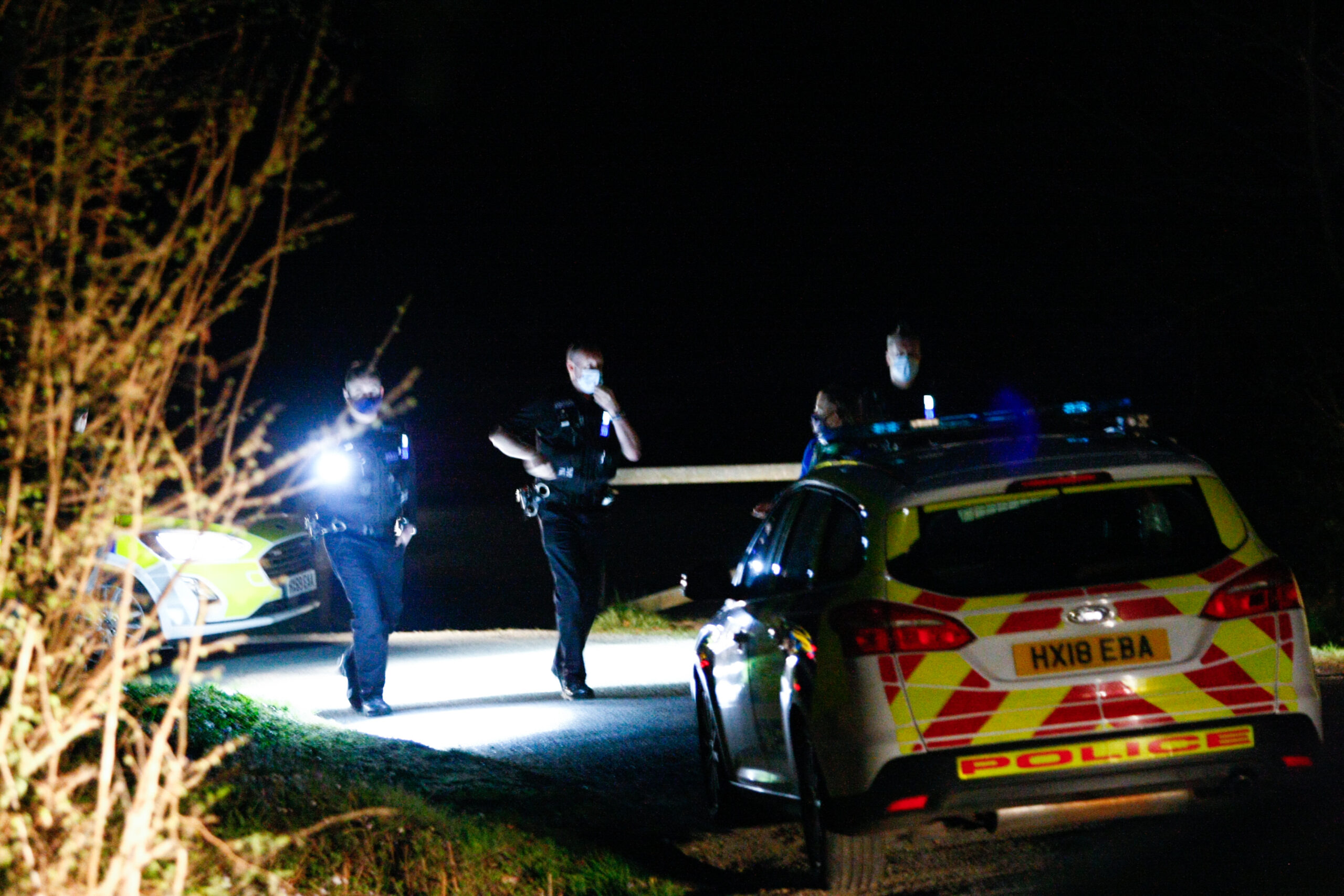 MISSING PERSON SPARKS SEARCH OF FIRESTONE COPSE
