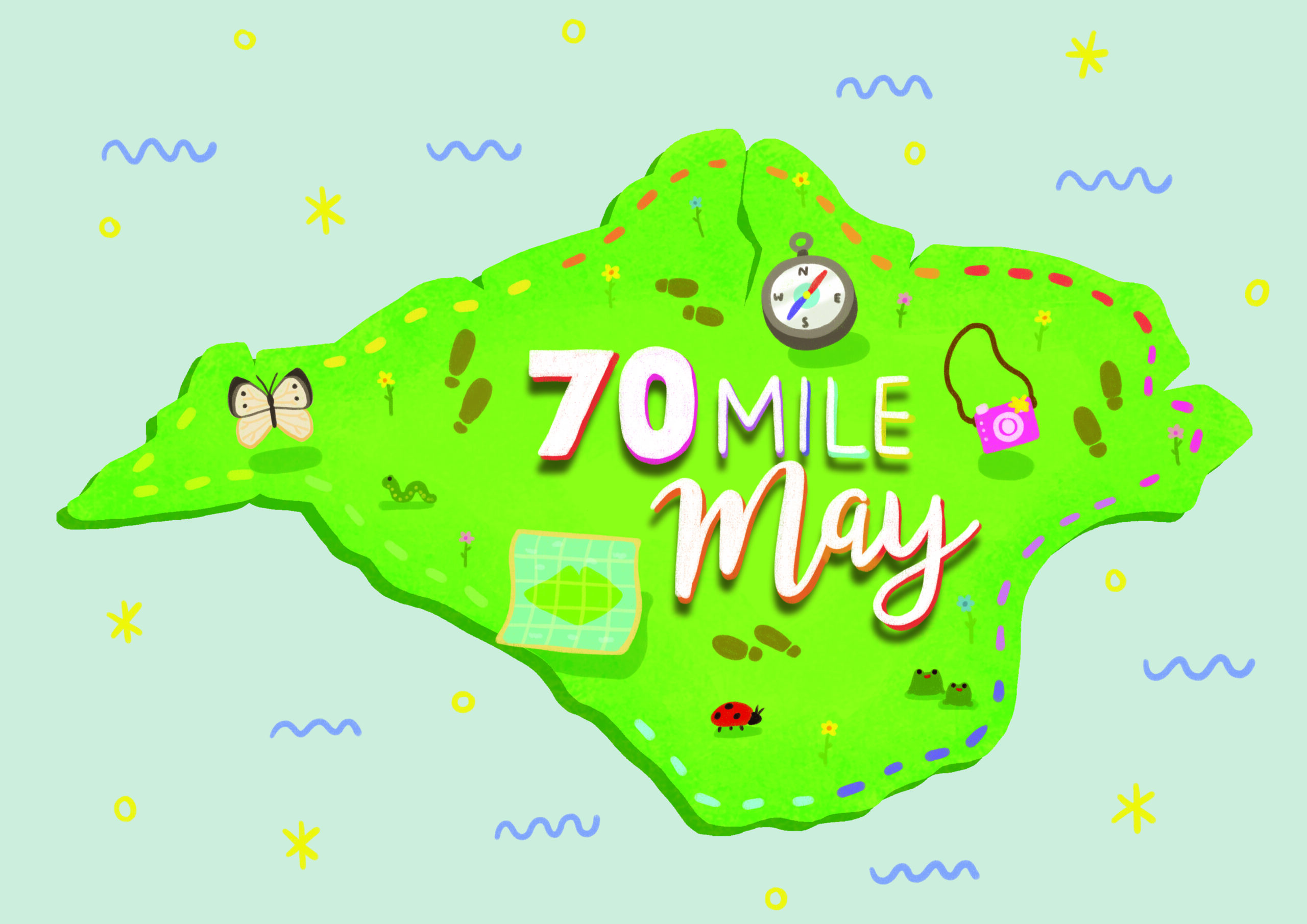 PUT YOUR BEST FOOT FORWARD FOR INDEPENDENT ARTS IN ’70 MILE MAY’