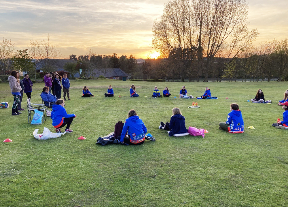 WELCOME RETURN TO FACE-TO-FACE GIRLGUIDING ACROSS THE ISLE OF WIGHT