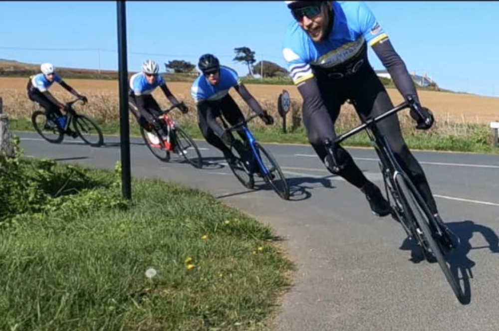 ROAD RACE TRAINING SESSION HELD IN PREPARATION FOR THE FIRST RACE OF THE SEASON