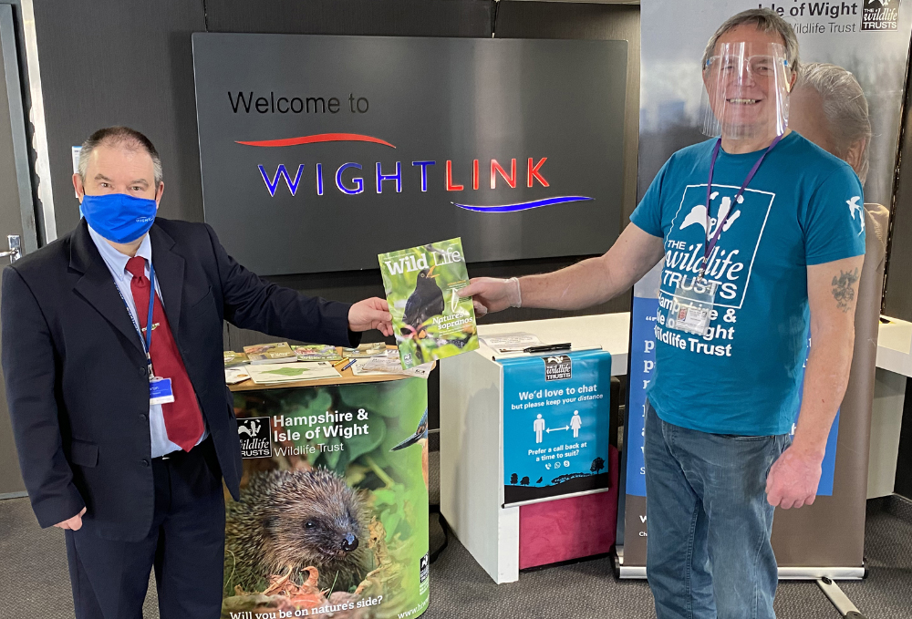 WILDLIFE UNDER THE SPOTLIGHT AT WIGHTLINK