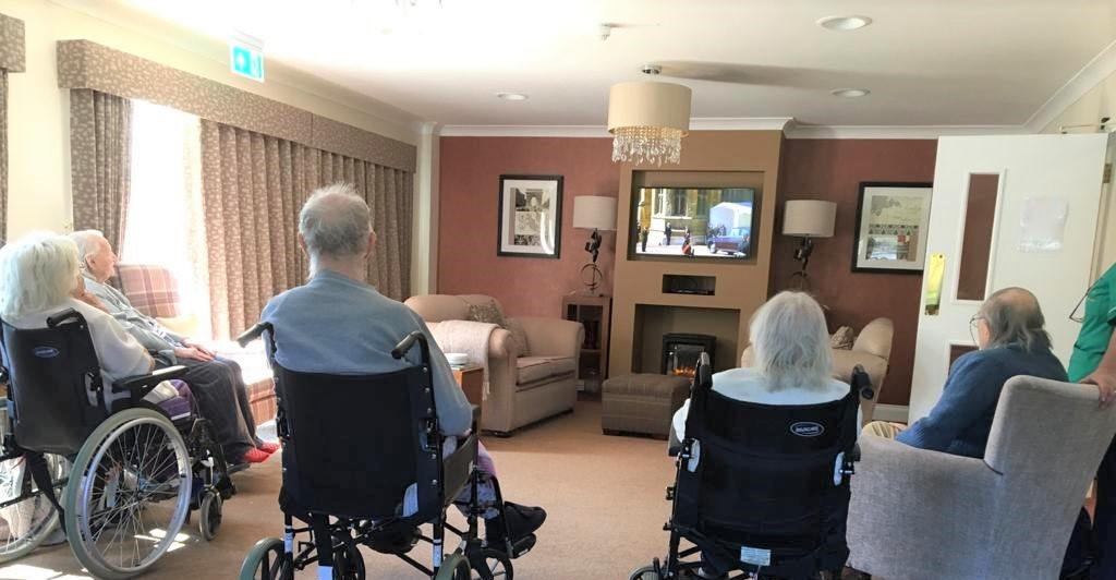 ORCHARD HOUSE RESIDENTS PAY THEIR RESPECTS TO PRINCE PHILIP