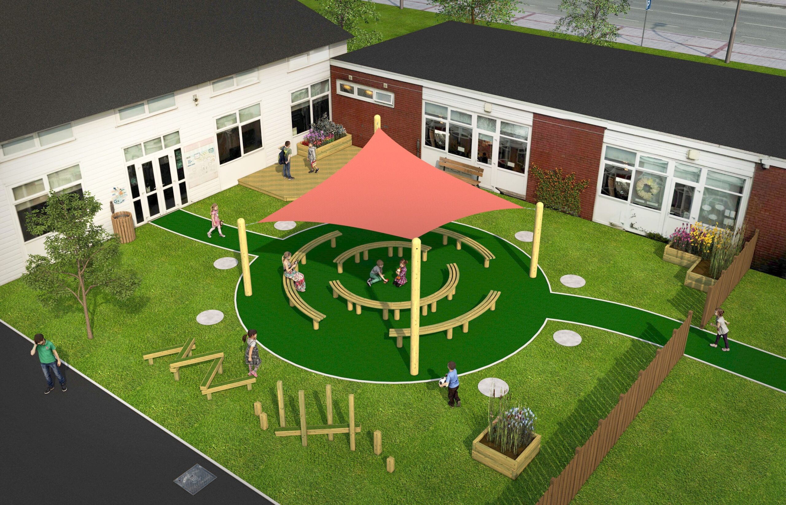 ST GEORGE’S SCHOOL APPEALS FOR VOTES IN OUTDOOR SUN SHADE COMPETITION