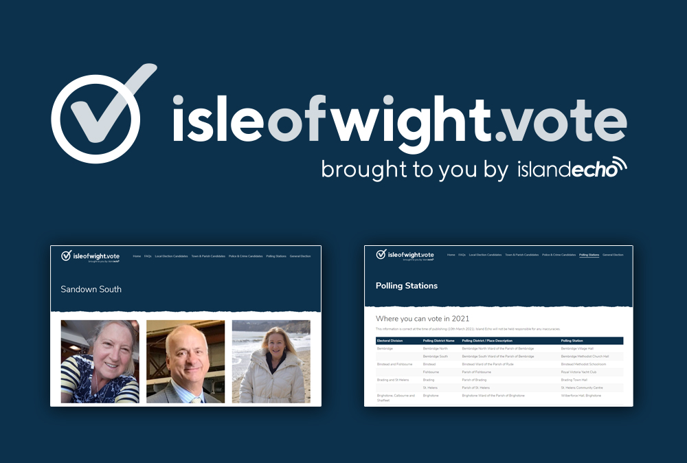 LOCAL ELECTIONS: ISLAND ECHO LAUNCHES DEDICATED ELECTION HUB FOR THE ISLE OF WIGHT