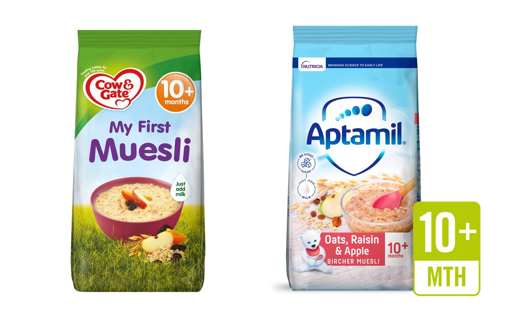 MUESLI PRODUCTS FOR BABIES RECALLED DUE TO CHOKING HAZARD