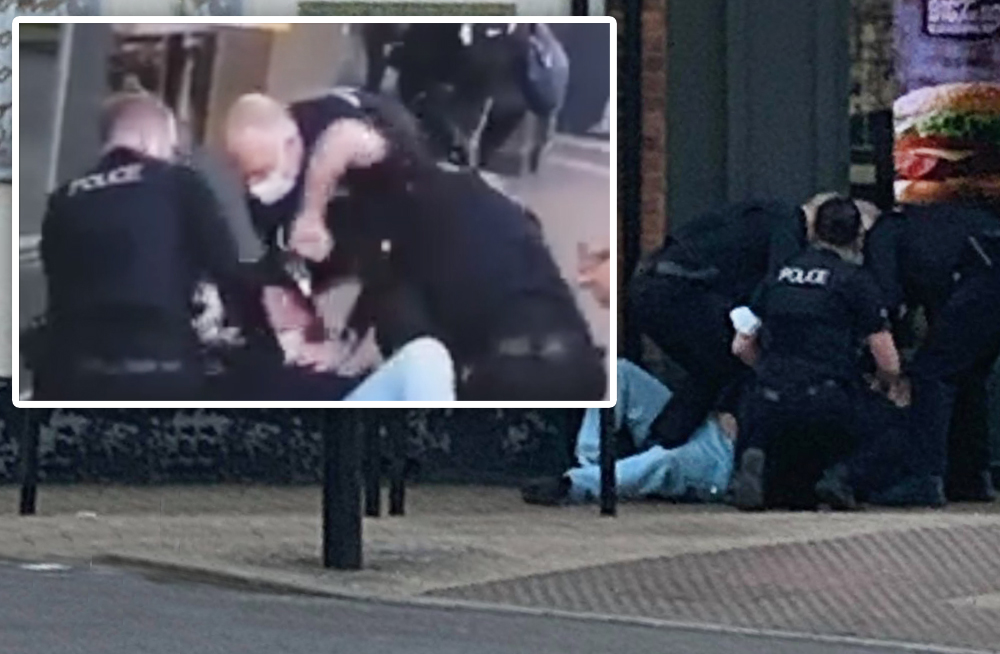 INVESTIGATION LAUNCHED AFTER VIDEO SHOWS POLICE OFFICER ‘PUNCHING’ SUSPECT