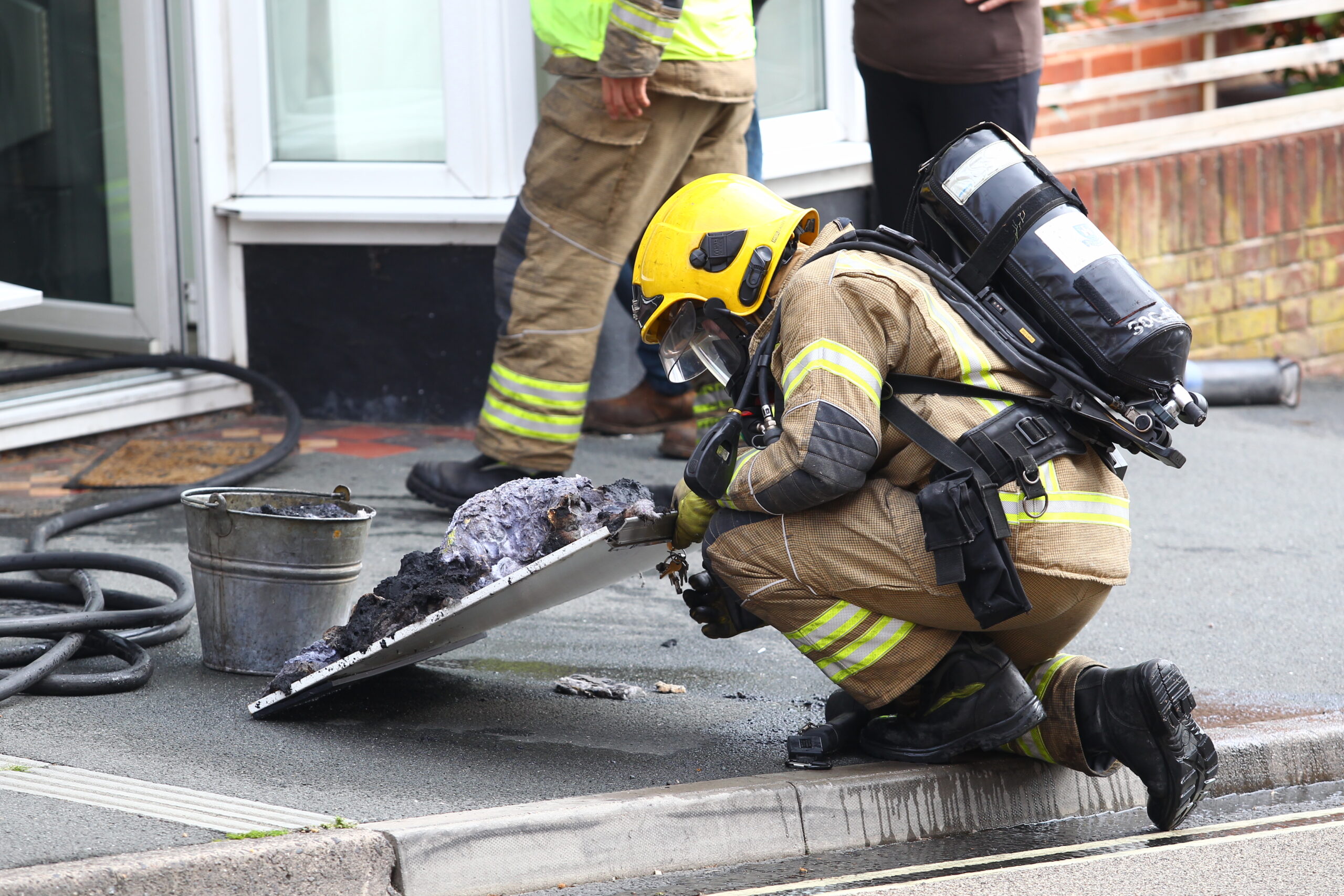 LAUNDRETTE FIRE BREAKS OUT IN COWES