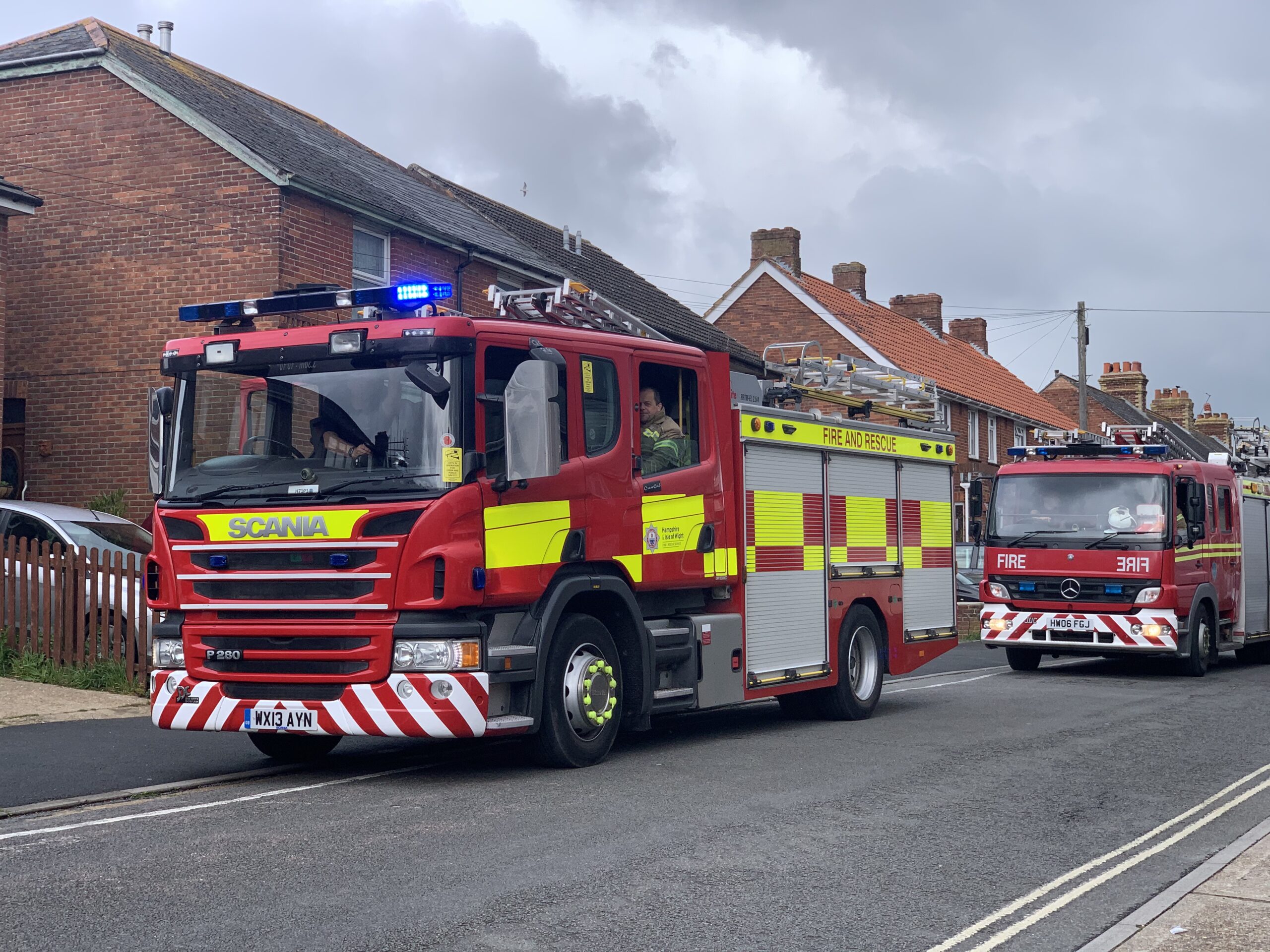 FIREFIGHTERS CALLED TO PROPERTY UNDER RENOVATION IN NEWPORT