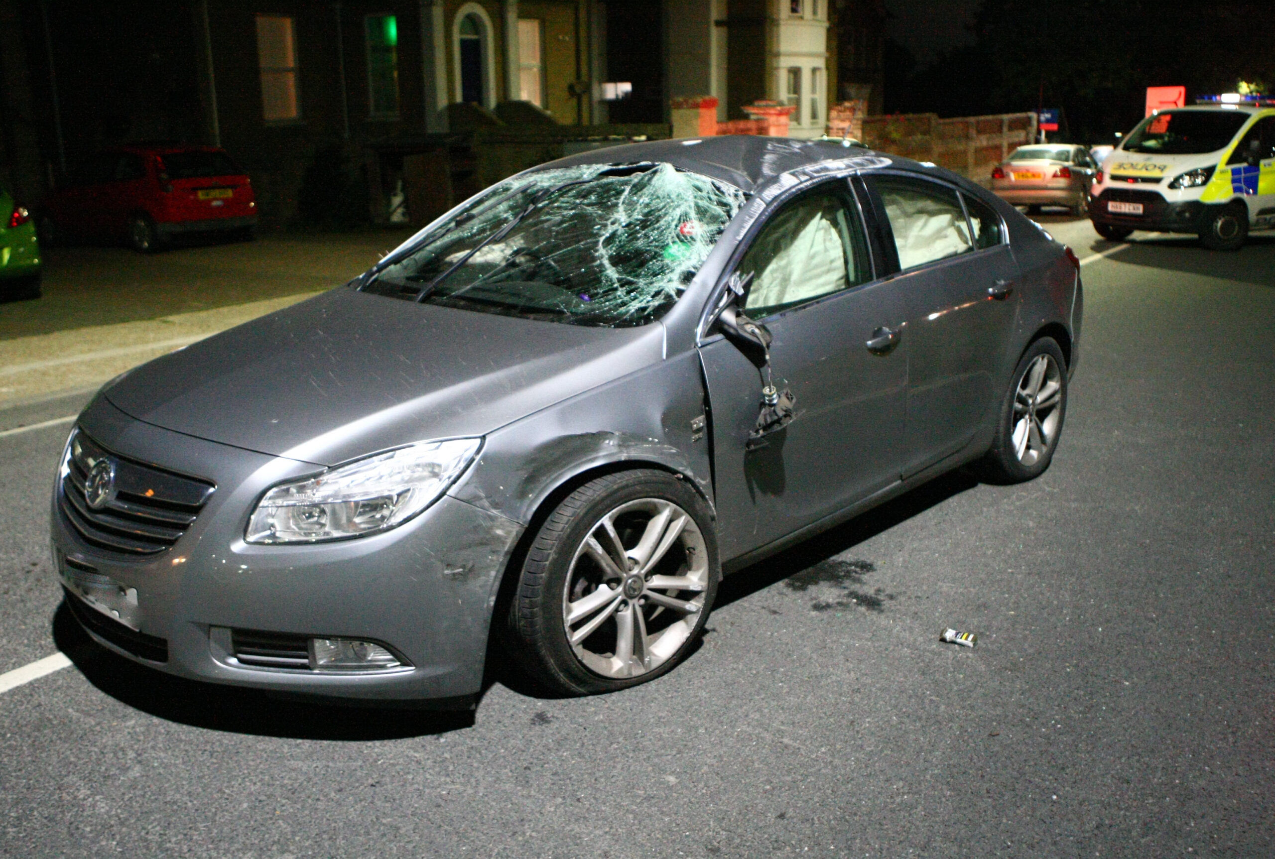 DRIVER FLEES AFTER CRASHING INTO PARKED CAR IN RYDE