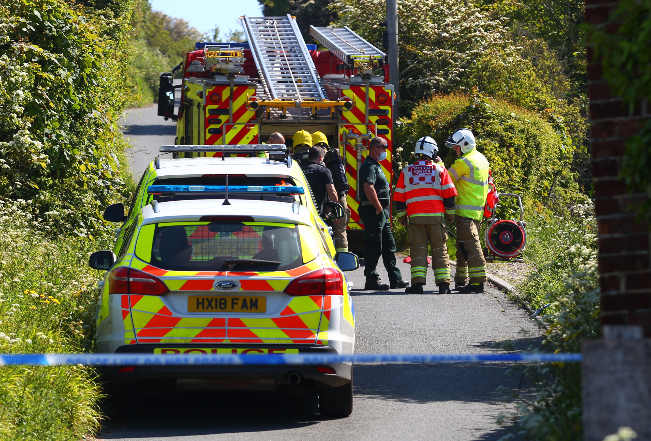 CHEMICAL INCIDENT IN UPPER VENTNOR FORCES CLOSURE OF BEAUTY SPOT