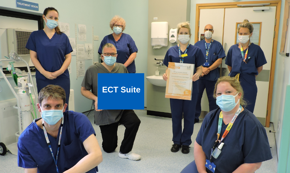 ACCREDITATION FOR ISLE OF WIGHT NHS’ ELECTROCONVULSIVE THERAPY SERVICES TEAM