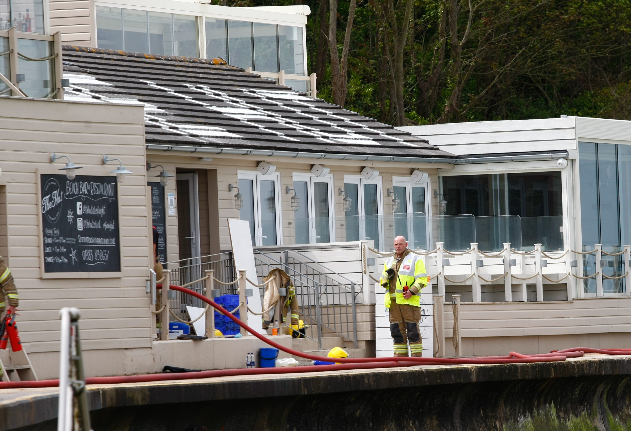 FIREFIGHTERS MOBILISED TO ELECTRICAL FIRE AT THE HUT