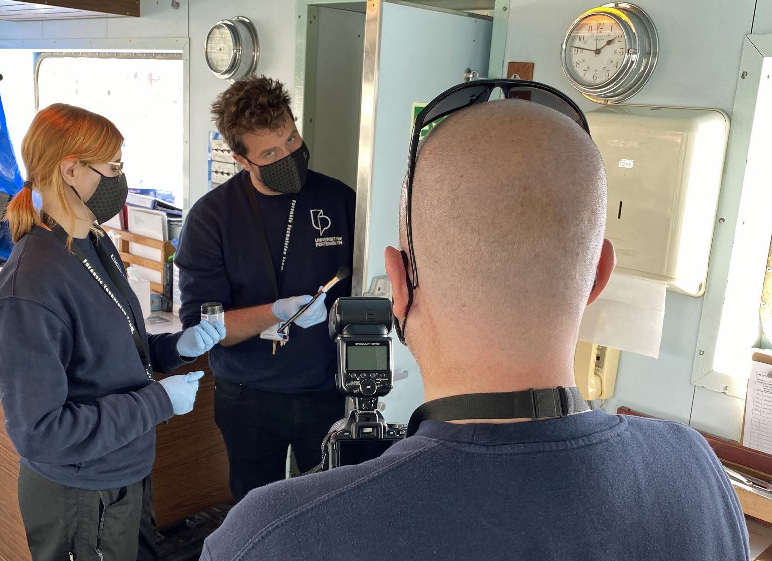 CRIME SCENE INVESTIGATORS BOARD WIGHTLINK FERRY – BUT THERE’S NO CAUSE FOR CONCERN