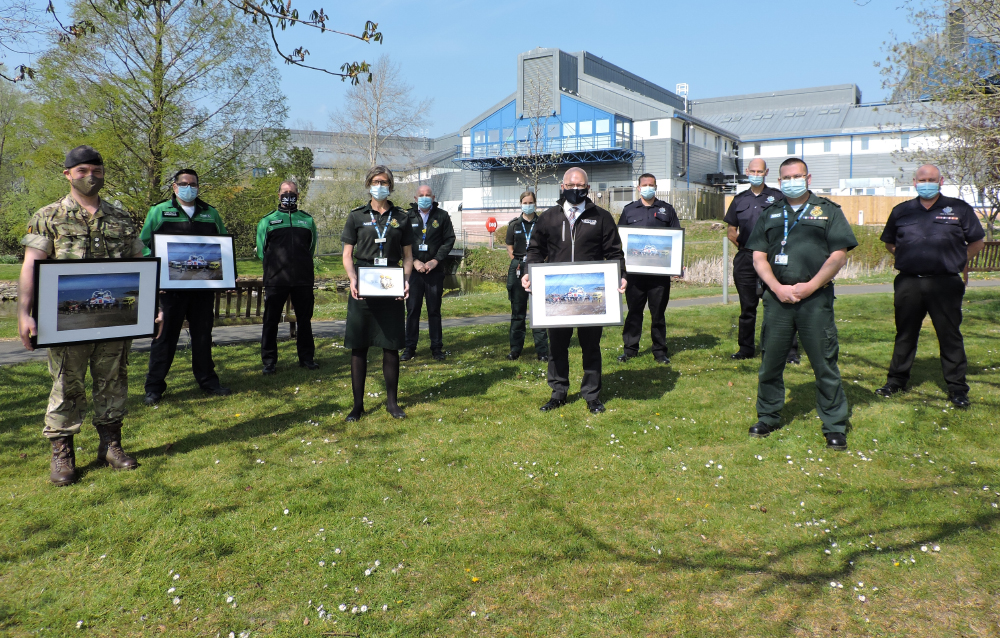 AMBULANCE SERVICE SAYS A HEARTFELT ‘THANK YOU’ TO PARTNERS FOR MUTUAL AID DURING PANDEMIC