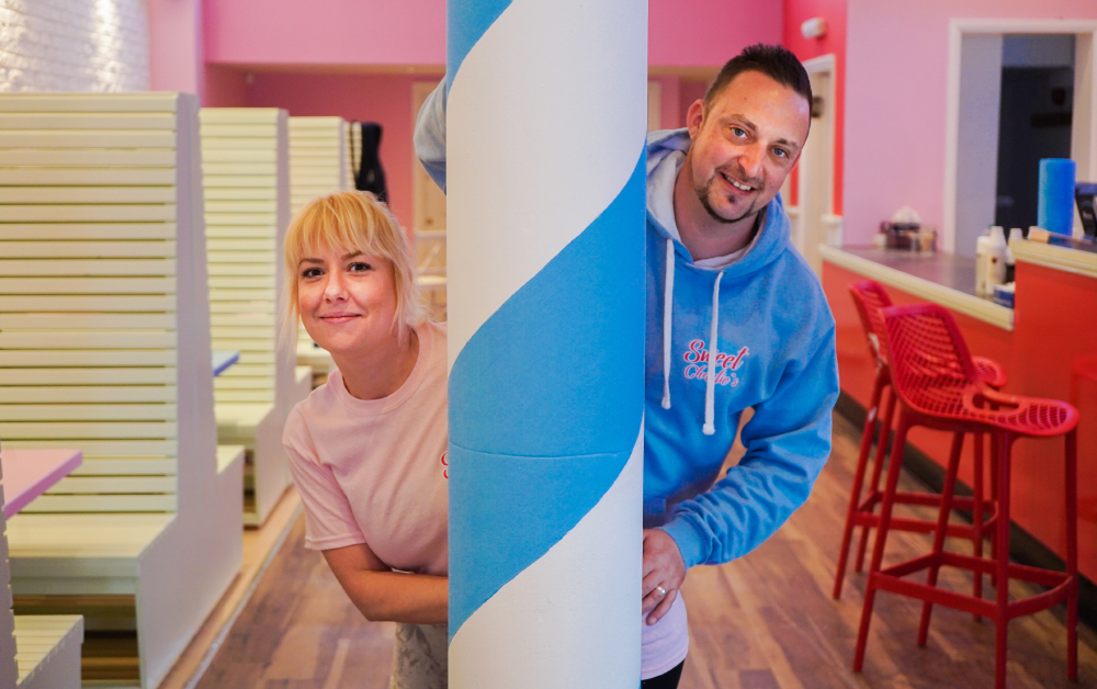 SWEET CHARLIE’S BRINGS A TASTY DASH OF COLOUR TO NEWPORT HIGH STREET