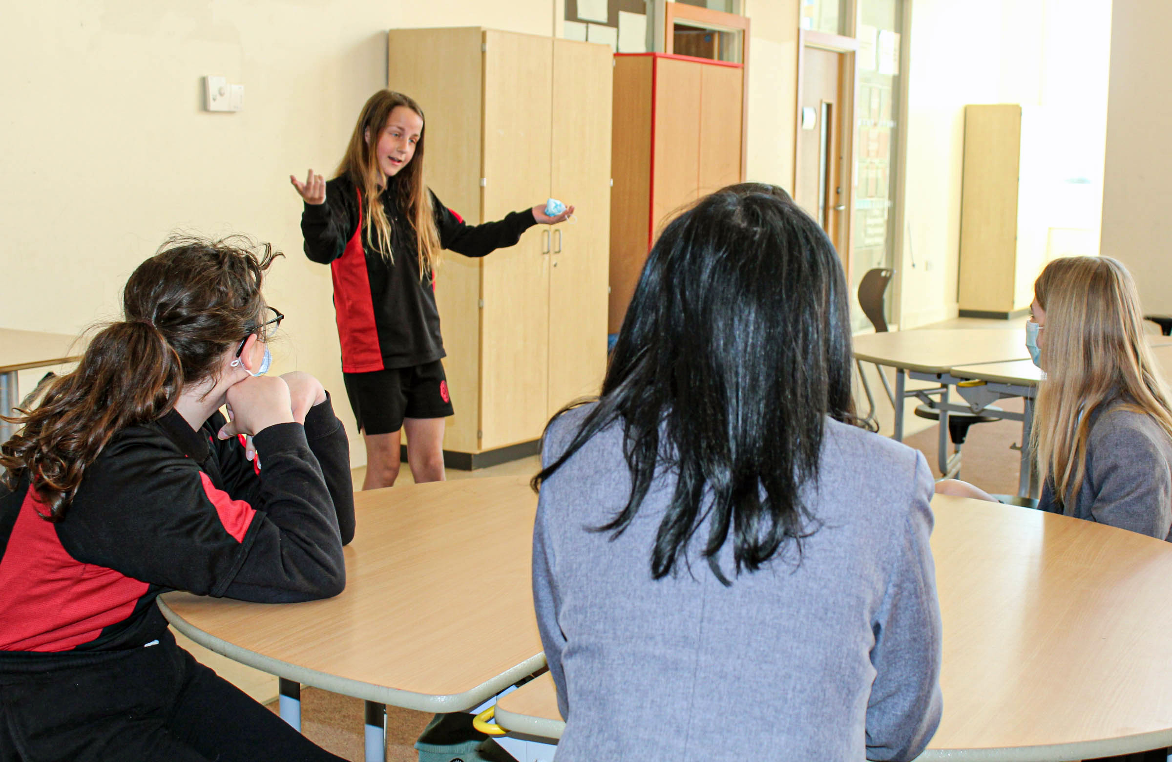 COWES STUDENTS LEARN TO TALK THE TALK TO IMPROVE COMMUNICATION SKILLS