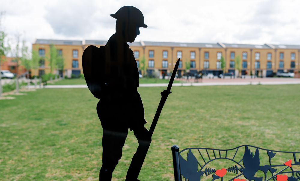 ISLAND DEVELOPMENT COMMEMORATES WWI SOLDIERS WITH ‘TOMMY’ FIGURES