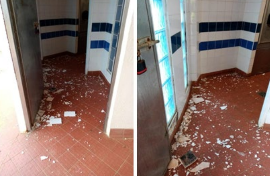 SANDOWN PUBLIC TOILETS CLOSED AFTER VANDALS CAUSE DESTRUCTION