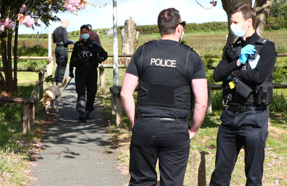DRUGS RAID ON HOUSE AS PART OF SUPPLY INVESTIGATION LEADS TO ARREST