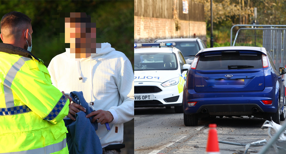 DRUG DRIVING ARREST FOLLOWING 2-VEHICLE CRASH IN NEWPORT