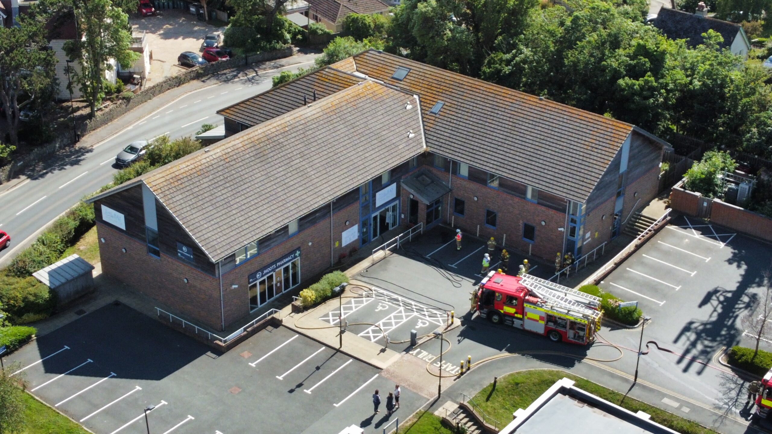 FIRST FLOOR FIRE AT SANDOWN’S THE BAY MEDICAL CENTRE