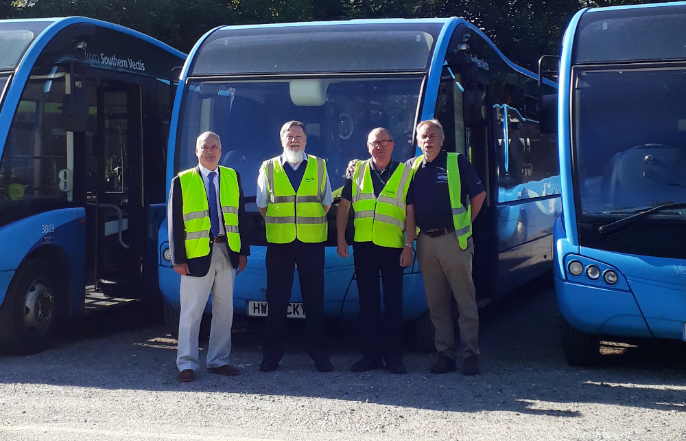 QUEENS AWARD FOR DEDICATED DRIVERS OF THE COMMUNITY BUS PARTNERSHIP