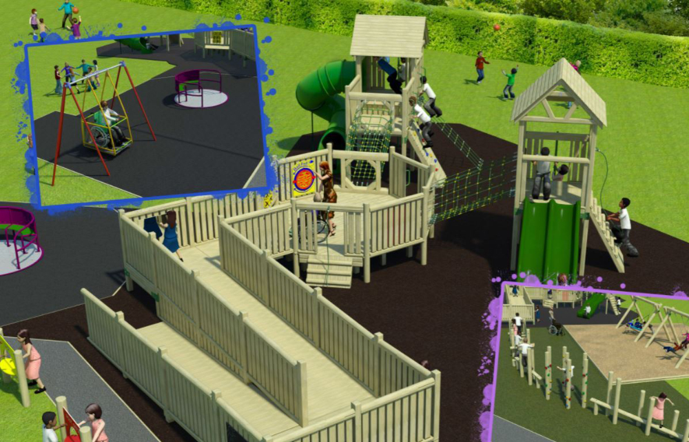 GREEN LIGHT FOR GODSHILL’S WHEELCHAIR-FRIENDLY PLAYGROUND