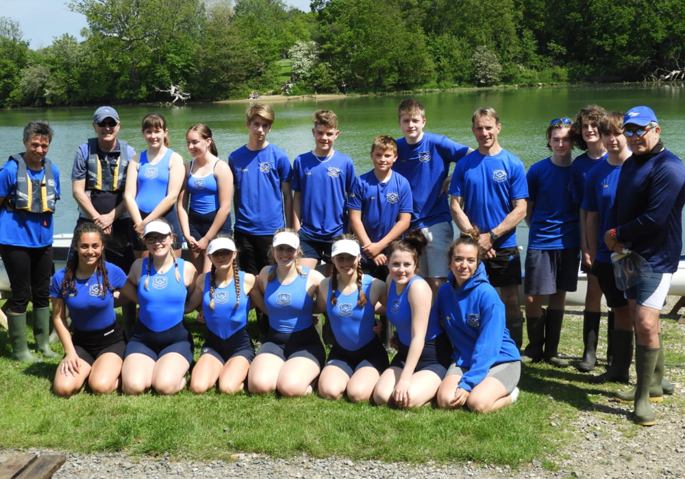 ISLAND ROWING CLUBS COME TOGETHER FOR PRE-SEASON TIME TRIALS ON THE MEDINA