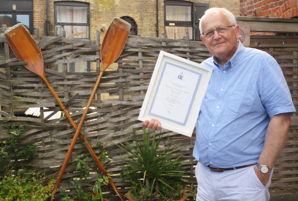 DUKE OF EDINBURGH’S AWARD VOLUNTEER RECOGNISED FOR INCREDIBLE SERVICE