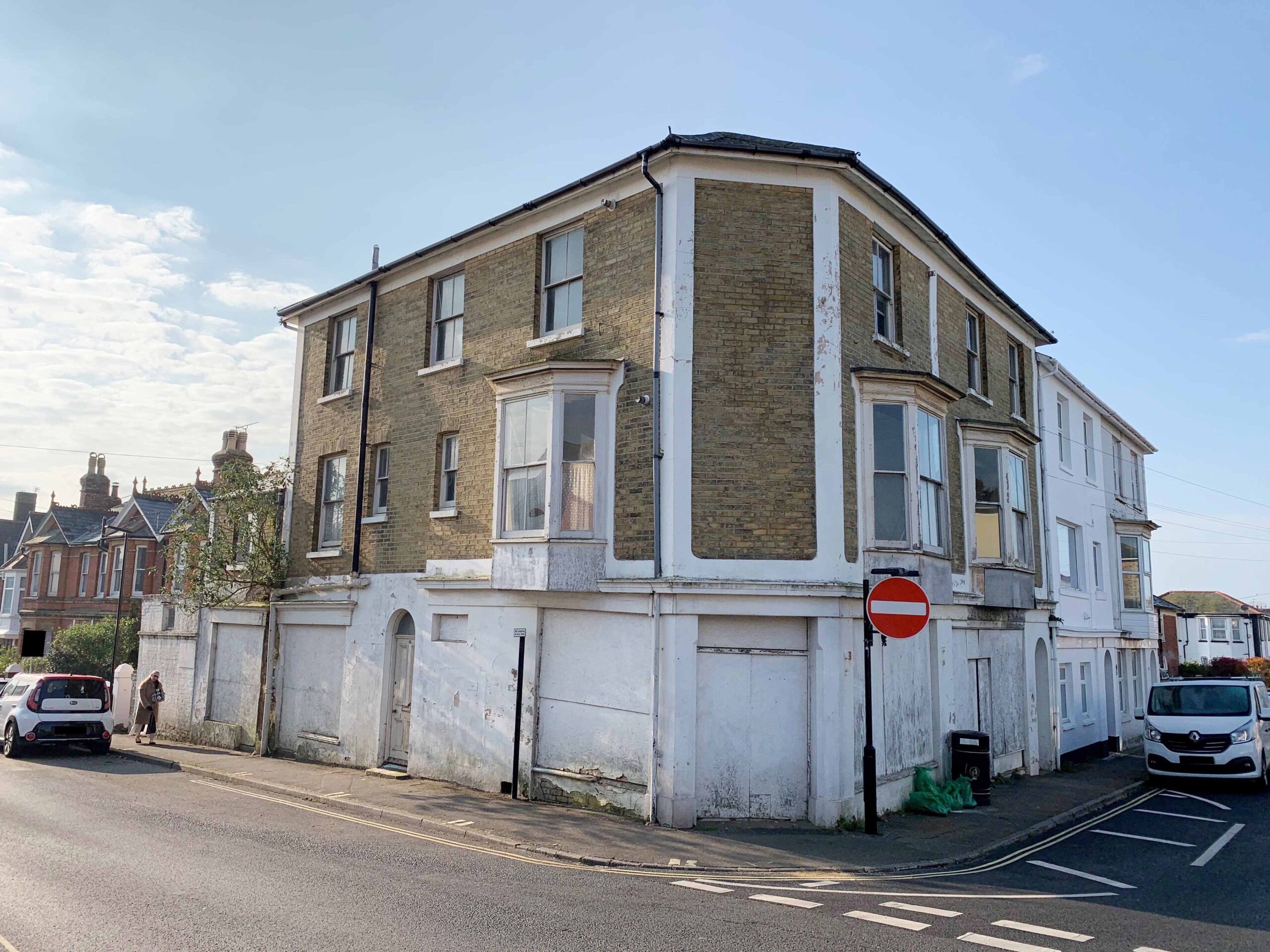 DILAPIDATED BUILDING IN SANDOWN FINALLY SOLD