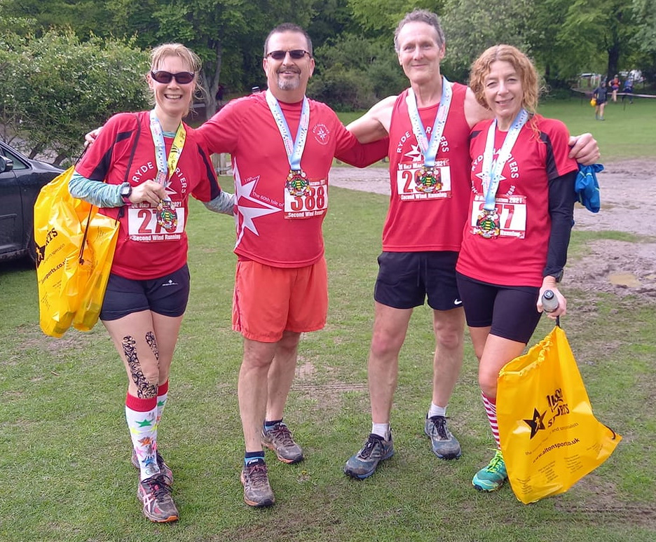 RYDE HARRIERS COMPETE ON BOTH SIDES OF THE SOLENT AS RACING RESUMES