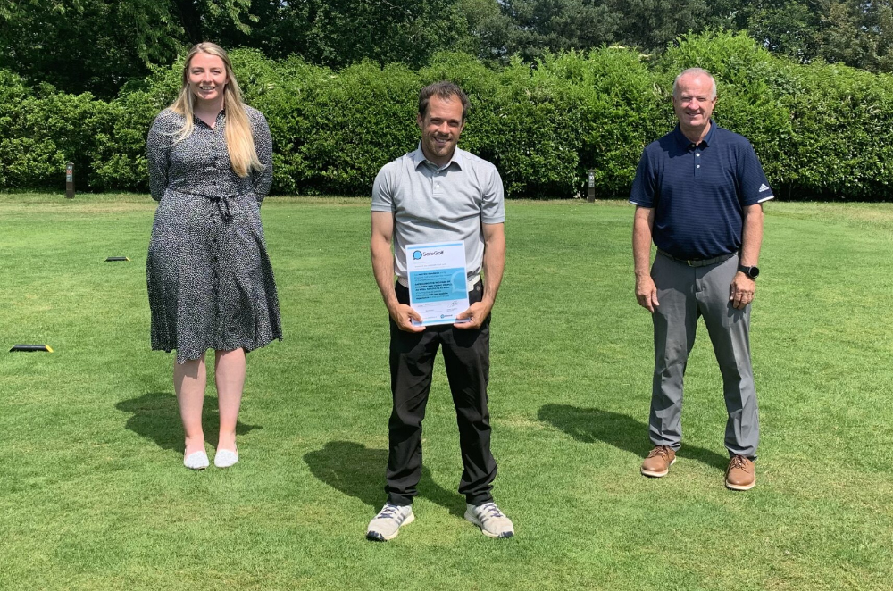 SHANKLIN AND SANDOWN GOLF CLUB AWARDED NATIONAL SAFEGUARDING ACCREDITATION