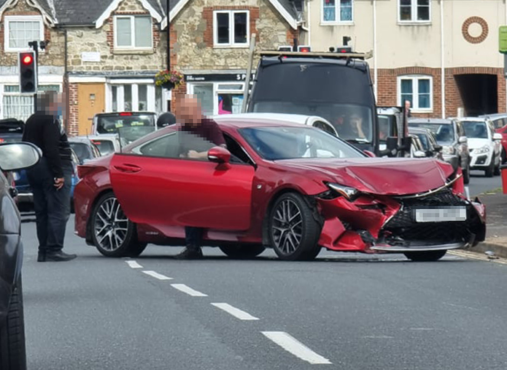 CRASH CAUSES TRAFFIC DELAYS IN LAKE JUST AHEAD OF RUSH HOUR
