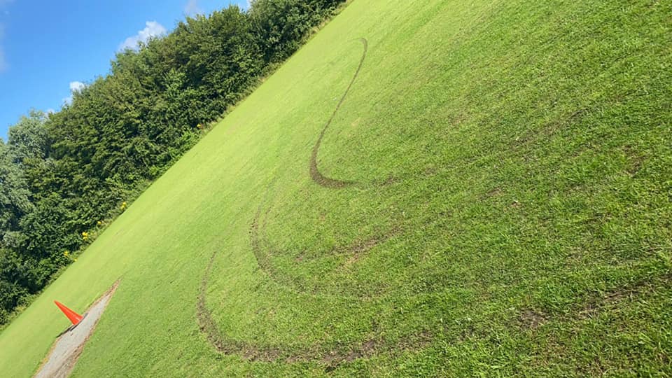 FURTHER MINDLESS VANDALISM DISCOVERED AT ROOKLEY FOOTBALL GROUND