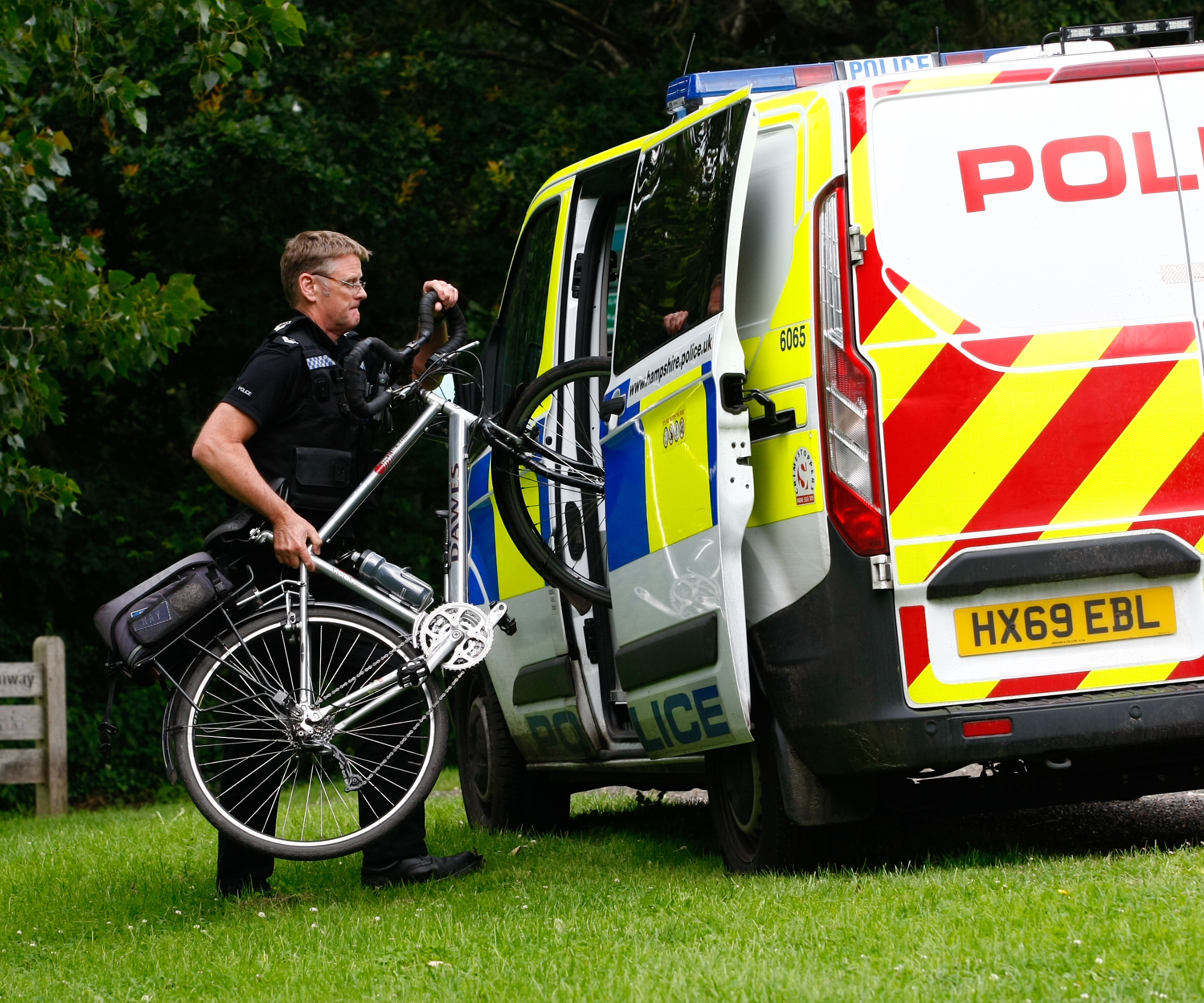 CORDON ERECTED AS AIR AMBULANCE TOUCHES DOWN AT SEACLOSE PARK INCIDENT