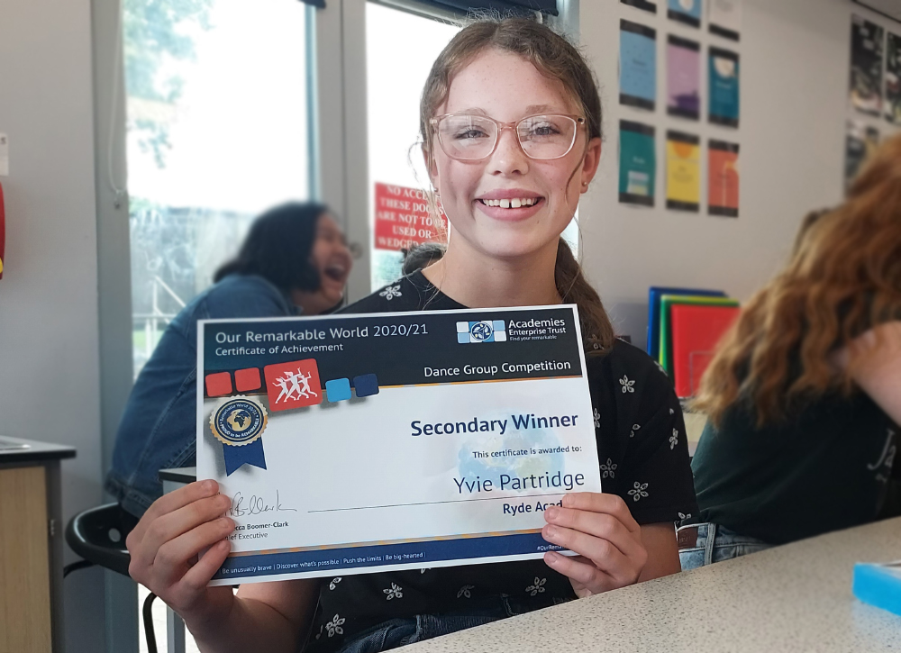 RYDE ACADEMY DANCE AND MUSIC STUDENTS TRIUMPH IN NATIONAL AWARDS