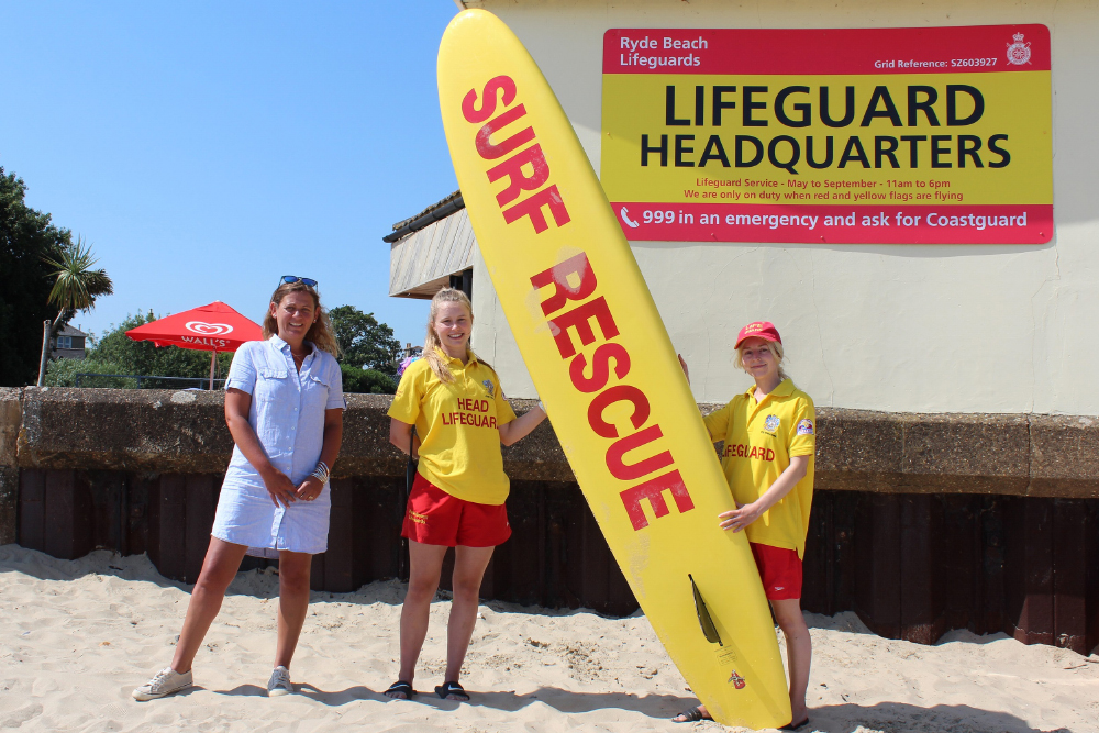 BUSY SUMMER SEASON UNDERWAY FOR RYDE’S BEACH LIFEGUARDS