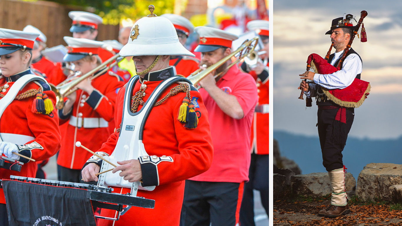3 GREAT OPPORTUNITIES TO SEE MARCHING BANDS ON THE ISLE OF WIGHT THIS WEEKEND