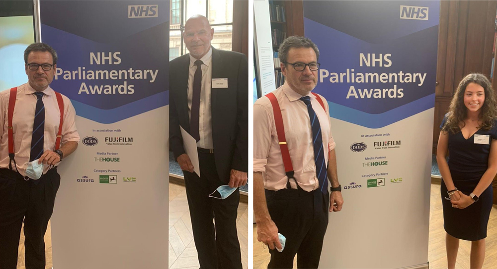MP RECOGNISES OUTSTANDING ACHIEVEMENTS OF 2 ISLAND NHS HEROES AT PARLIAMENTARY AWARDS