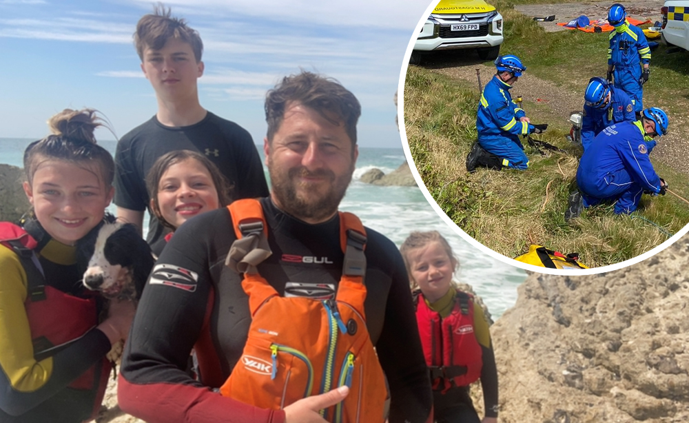 “I COULD HAVE LOST MY CHILDREN THAT DAY” – DAD-OF-4 RECALLS PADDLEBOARDING TRIP THAT WENT WRONG