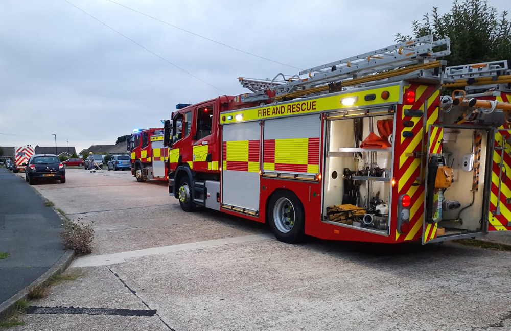 FIRST AID GIVEN AT EARLY MORNING KITCHEN FIRE IN WHIPPINGHAM