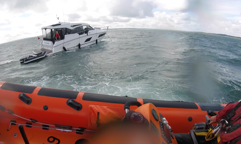 COMMITMENT OF RNLI VOLUNTEERS AMPLY SHOWN DURING COWES WEEK