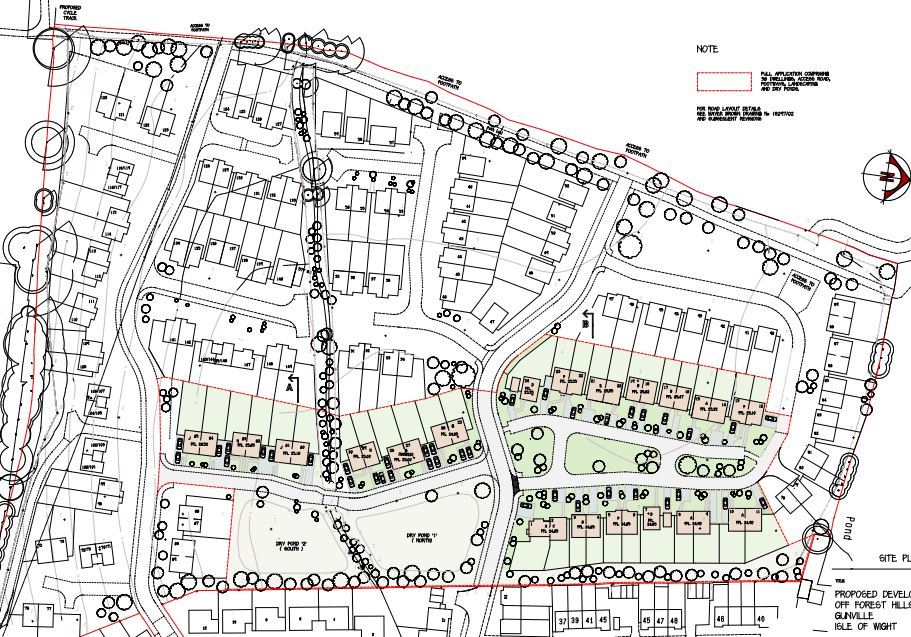 PLANS PROGRESS FOR 150 HOMES IN GUNVILLE