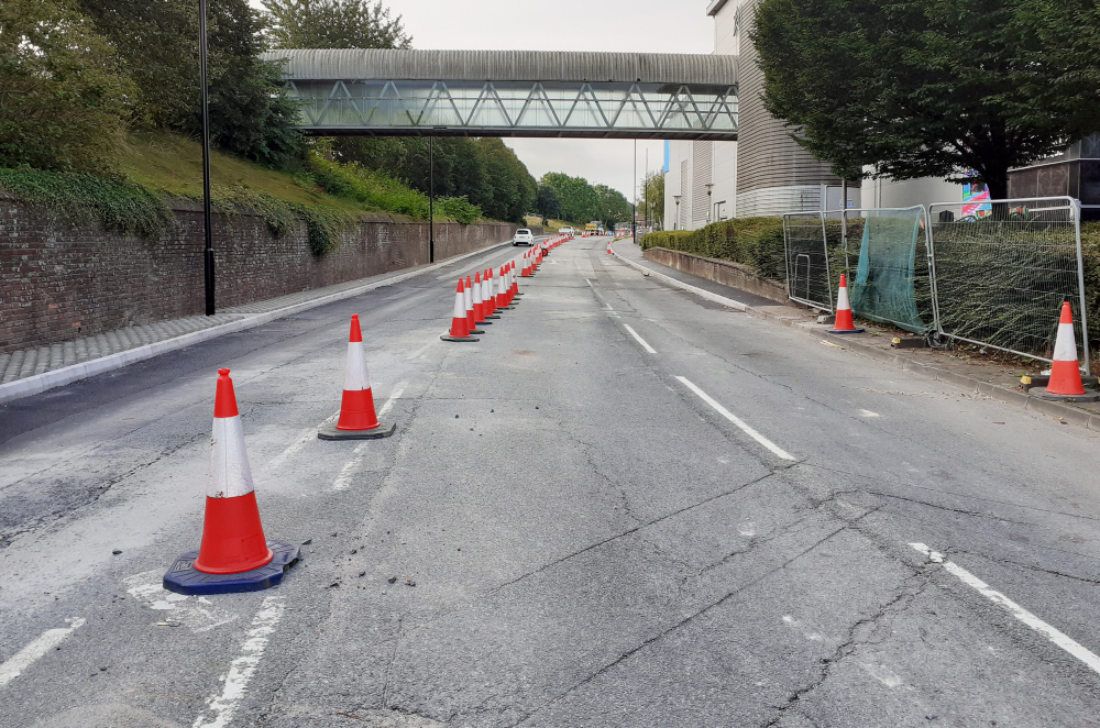 ST GEORGE’S WAY TO RE-OPEN AS ROADWORKS NEAR COMPLETION