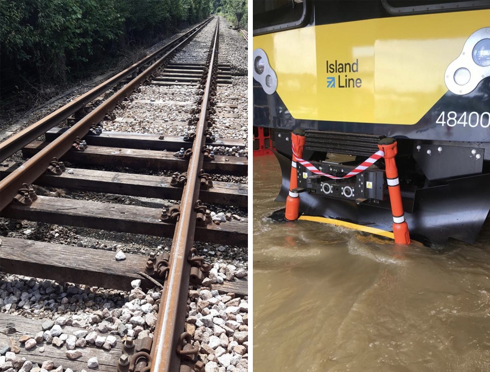 RAILWAY REOPENING FALLS FURTHER BEHIND AS FLOODING AFTERMATH REALISED
