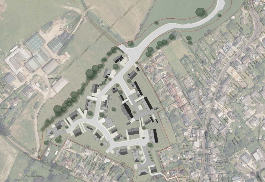 OVER 80 OBJECTIONS RECEIVED OVER PLANS FOR 54 HOUSES ON GREENFIELD LAND IN NITON